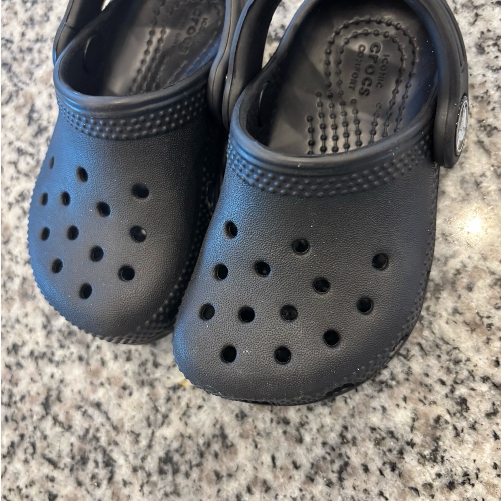 CROCS Kids Black Water Shoes